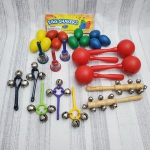 Vintage 31pcs Jingle Music Shaker Toys